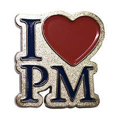 I love PM Pin