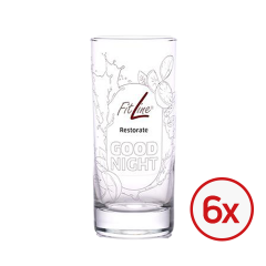 FitLine Powercocktail GOOD NIGHT  Vaso (juego de 6)