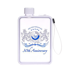30th Anniversary flache Flasche 380ml Weiß