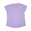 We are PM T-Shirt with crystals (purple)