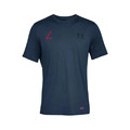 FitLine Und. Arm. Sport T-Shirt Herren Marineblau