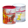 ABO FitLine 2x Activize Oxy Plus + 2x Restorate Citrus