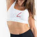 Brassière Sport Femme Blanc FitLine x Under Armour