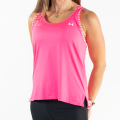 FL UA Women's Knockout Tank Top Electro Pink