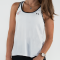 Débardeur Blanc Femme FitLine x Under Armour