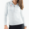 FL UA Women's Tech 1/2 Zip Long Shirt Grey