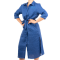 30th Anniversary Langes Leinenkleid Blau